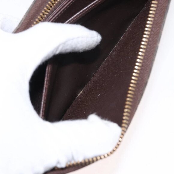 Authentic LOUIS VUITTON Damier Ebene Zippy Wallet bst336-120225 - Picture 11 of 16